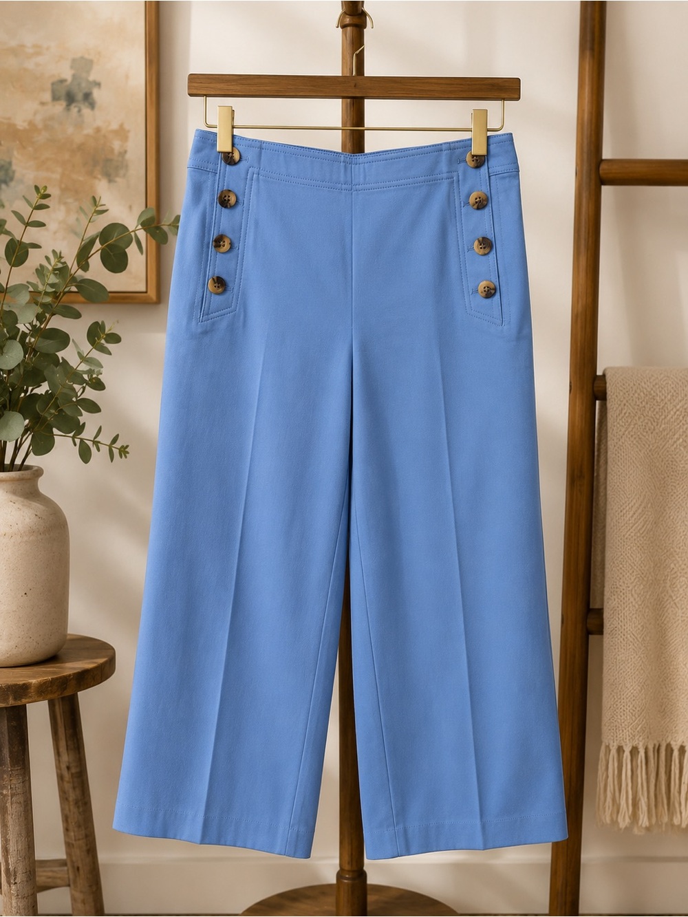 Ann Taylor Sky Blue Tailored Pants